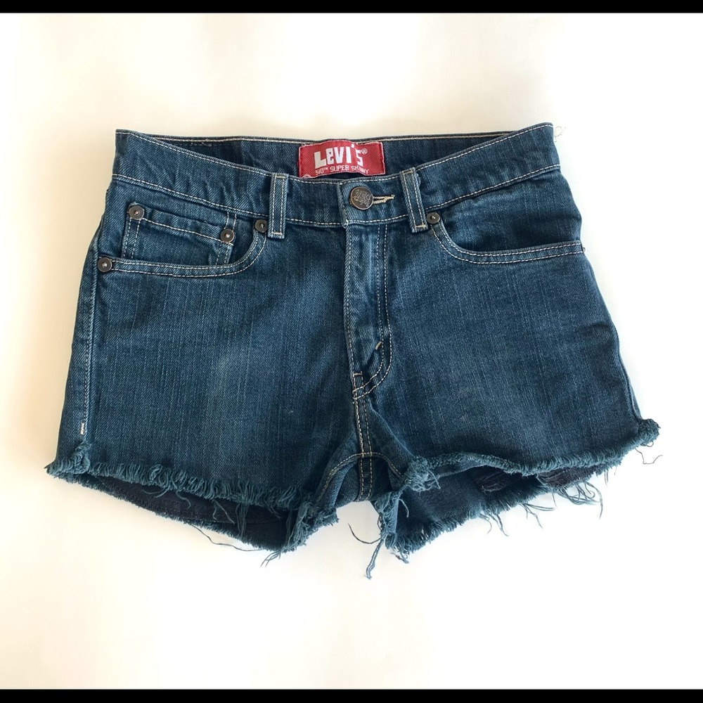 Levi Red label cutoff shorts